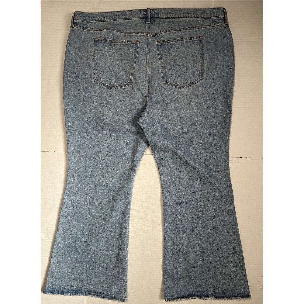 Abercrombie & Fitch The Vintage Flare Ultra High Rise Blue Jeans Size 37 24s New - Picture 2 of 12